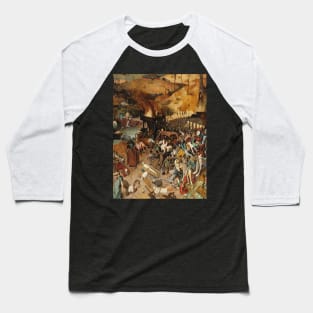 The Triumph Of Death - Pieter Bruegel The Elder. Baseball T-Shirt